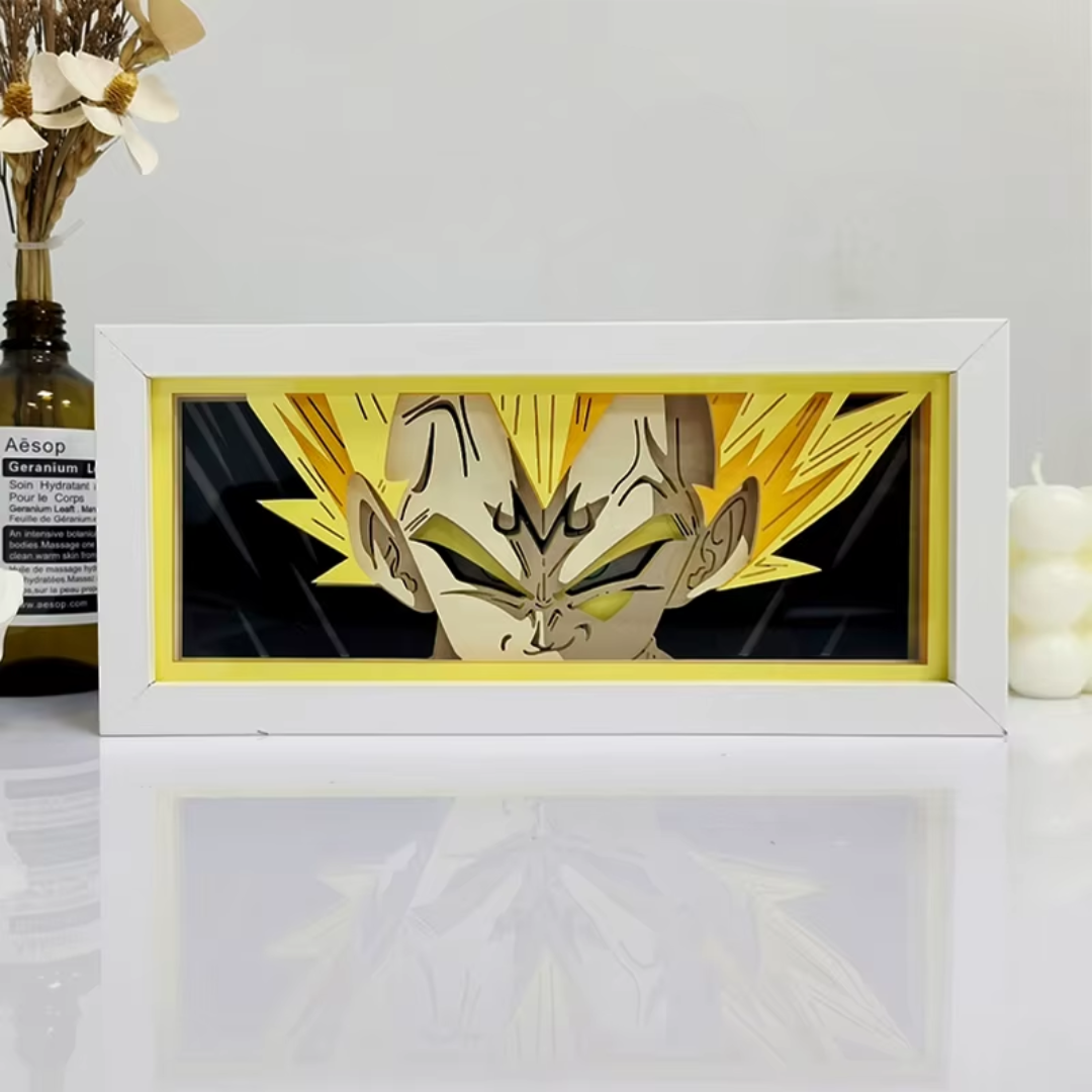 Caja de luz LED de Dragon Ball