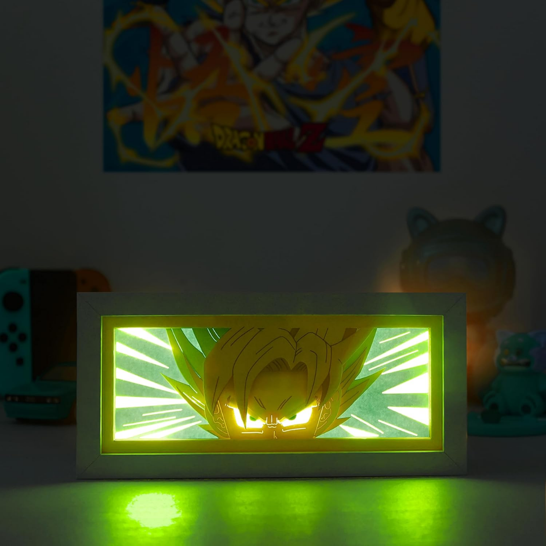 Caja de luz LED de Dragon Ball