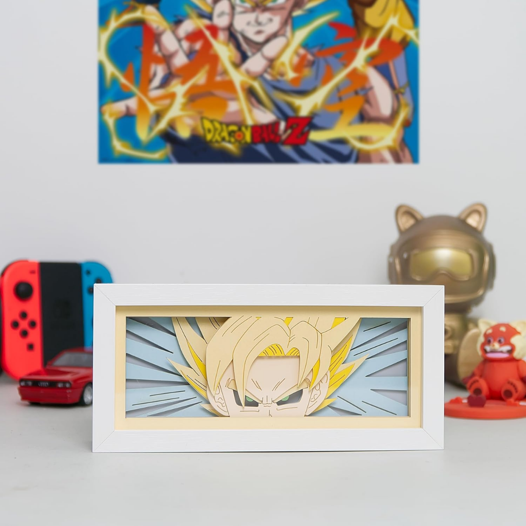 Caja de luz LED de Dragon Ball